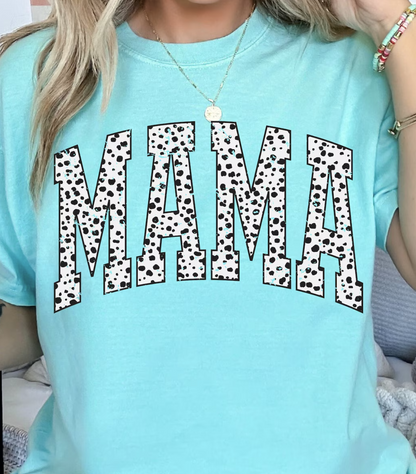 Varsity Dalmatian Mama  T-Shirt