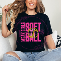 Henryetta Mean Girls Softball 2 Shirts