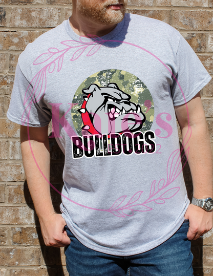 Camo Bulldogs Shirt