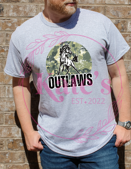 Camo Outlaws Shirt