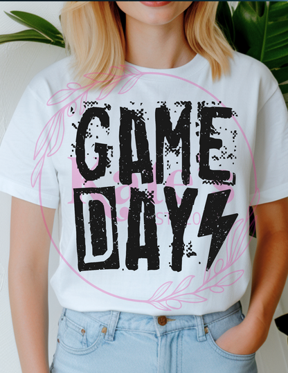 Game Day Lightning Bolt T-Shirt