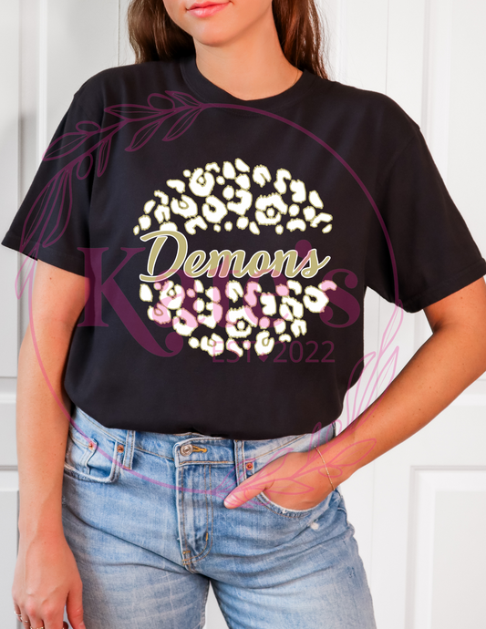 Cheetah Demons School Spirit Shirt