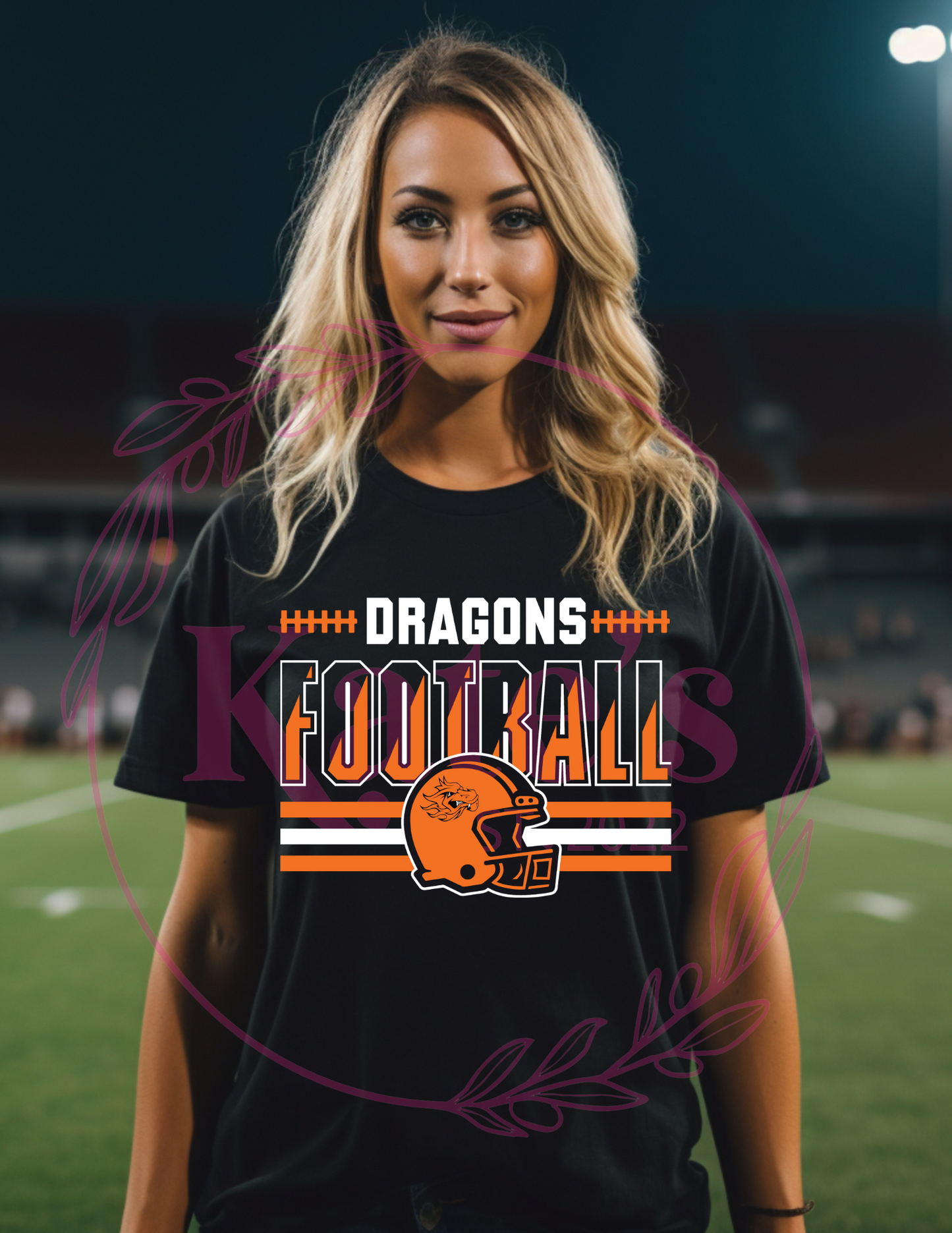 Dragons Football T-Shirt