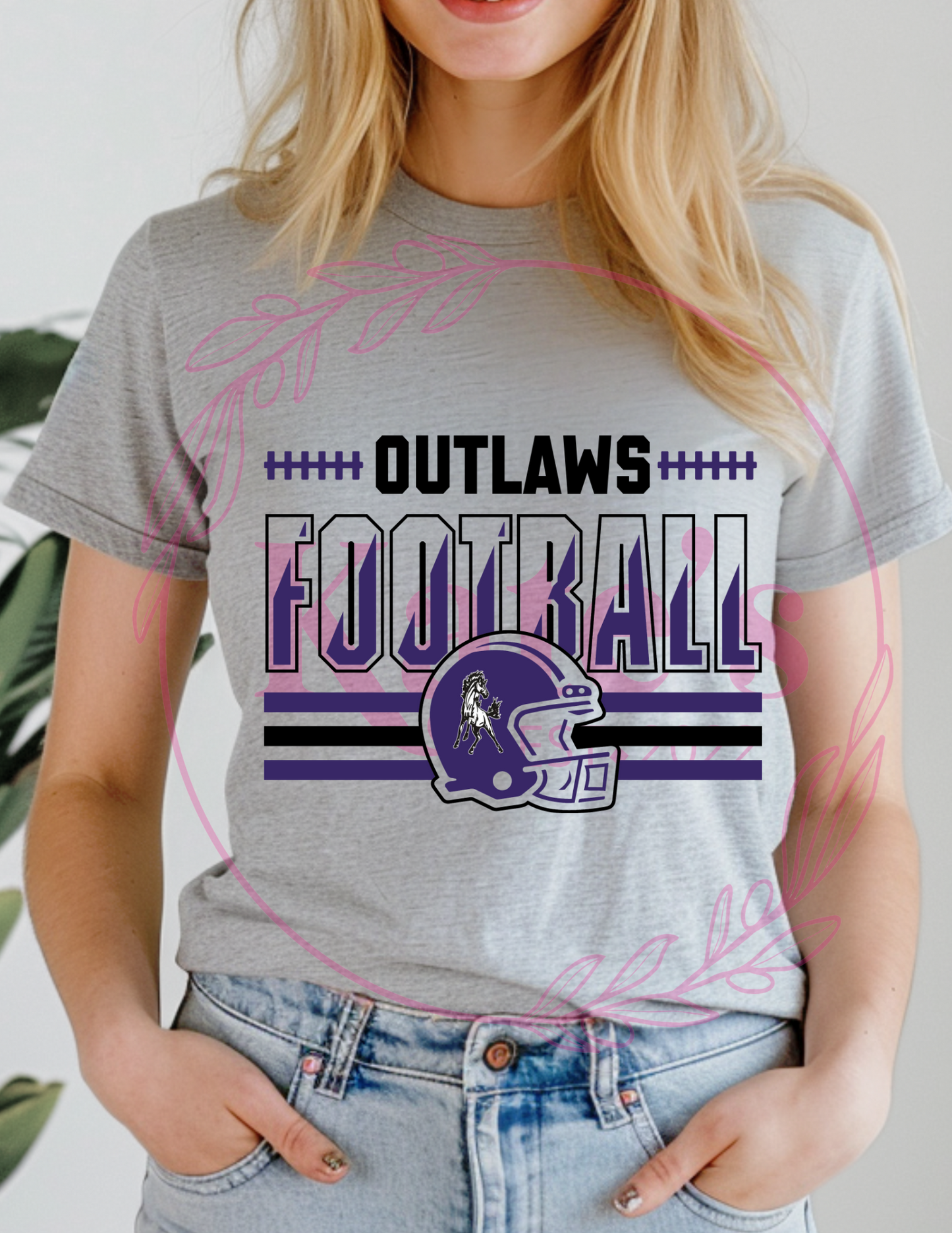 Outlaws Football T-Shirt