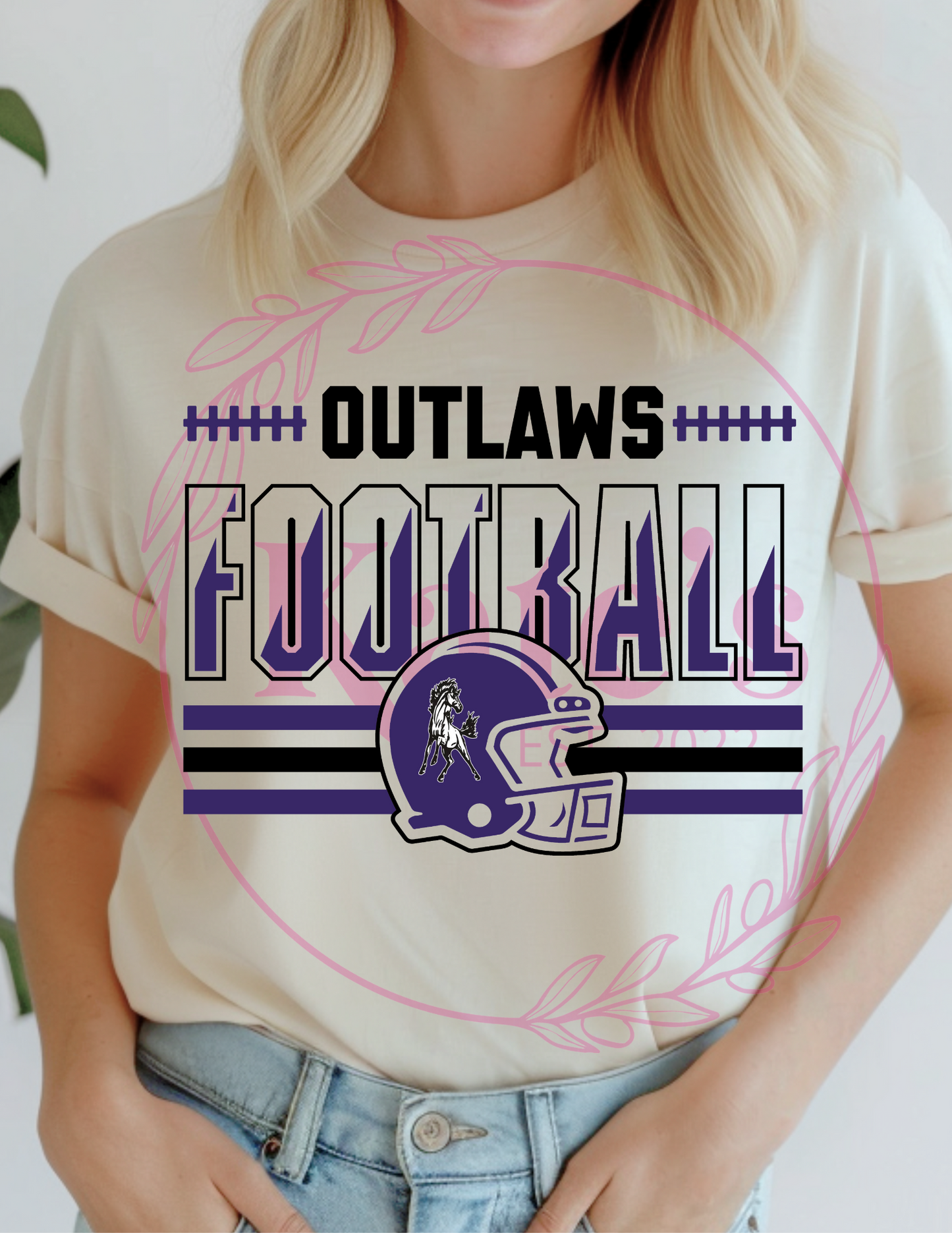 Outlaws Football T-Shirt