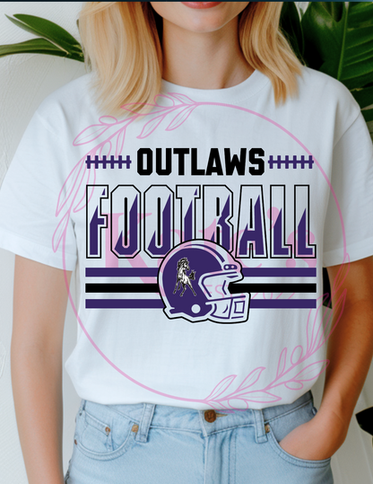 Outlaws Football T-Shirt