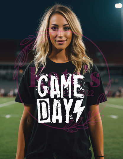 Game Day Lightning Bolt T-Shirt