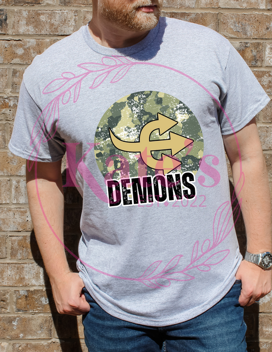 Camo Demons Shirt