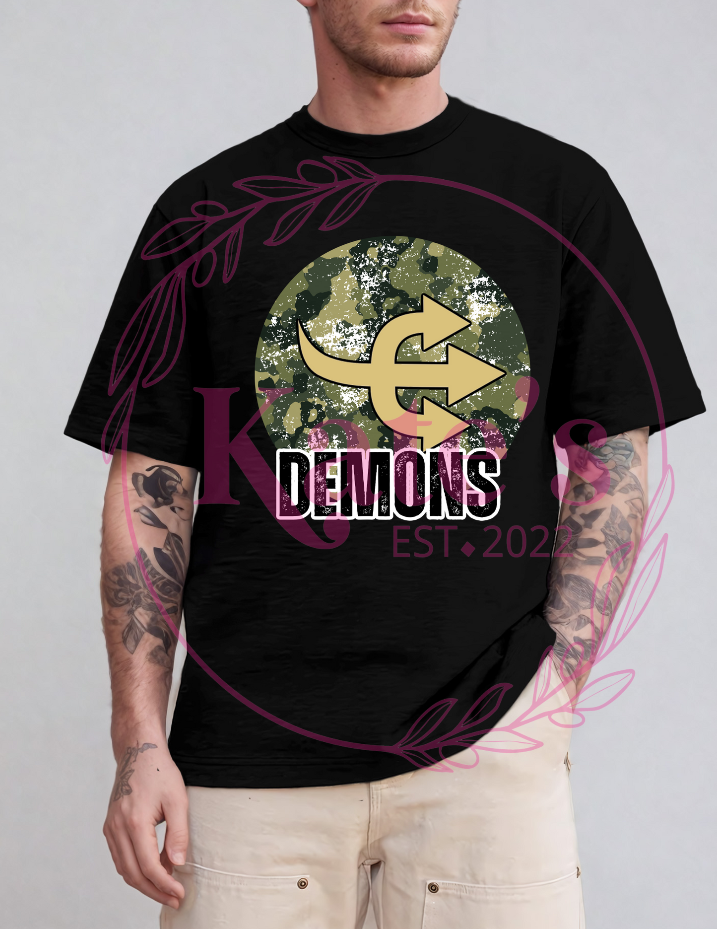 Camo Demons Shirt