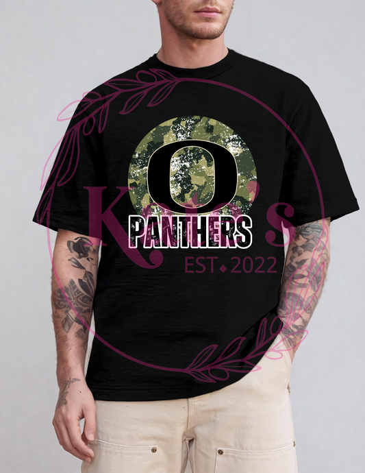 Camo Panthers Shirt