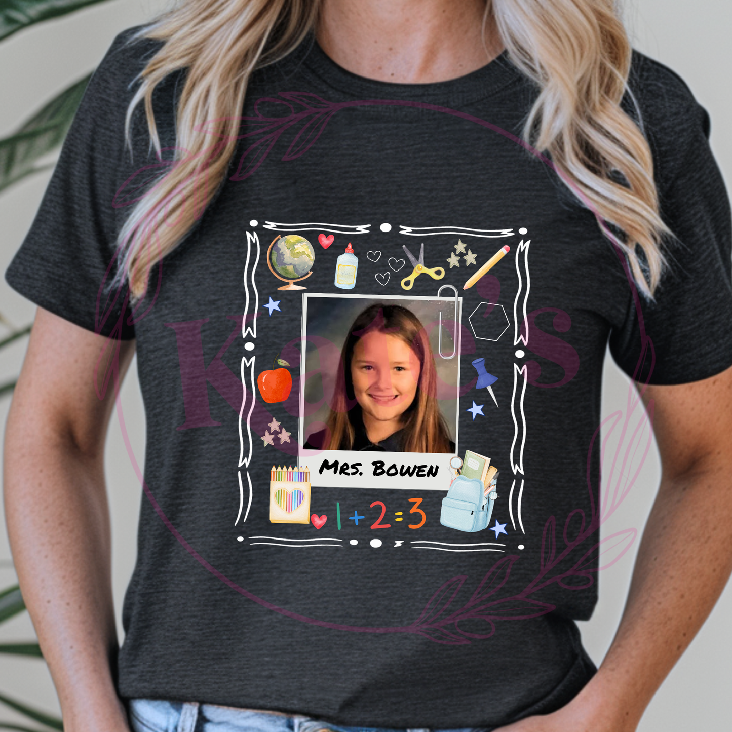 Custom Polaroid Picture School Shirts