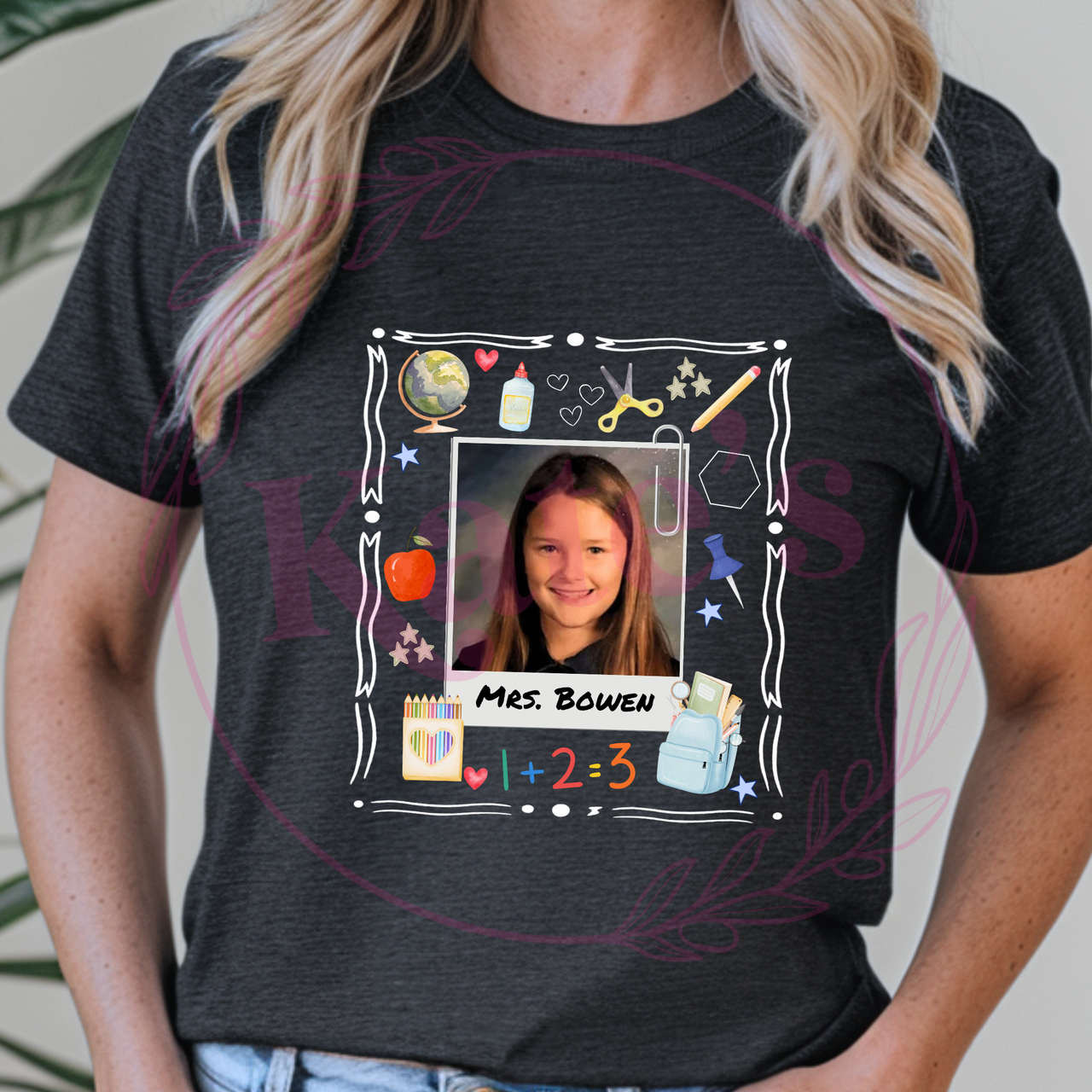 Custom Polaroid Picture School Shirts