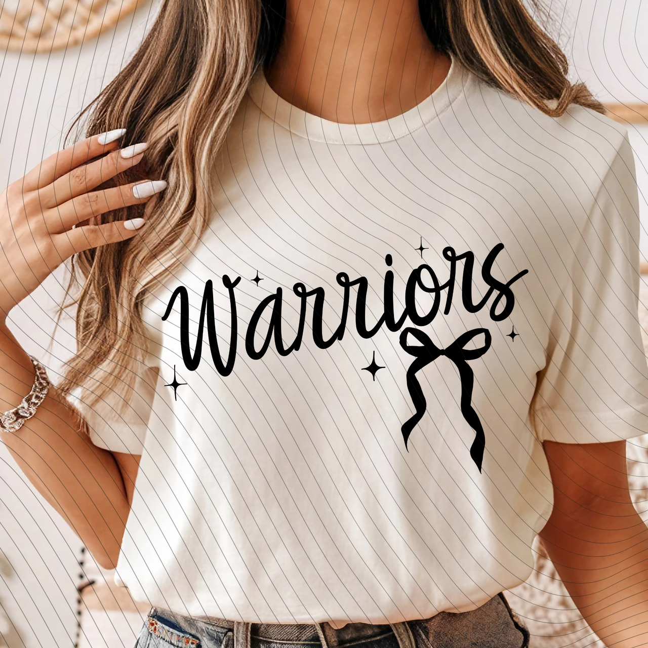 Warriors Coquette T-Shirt *Back to School Sale*