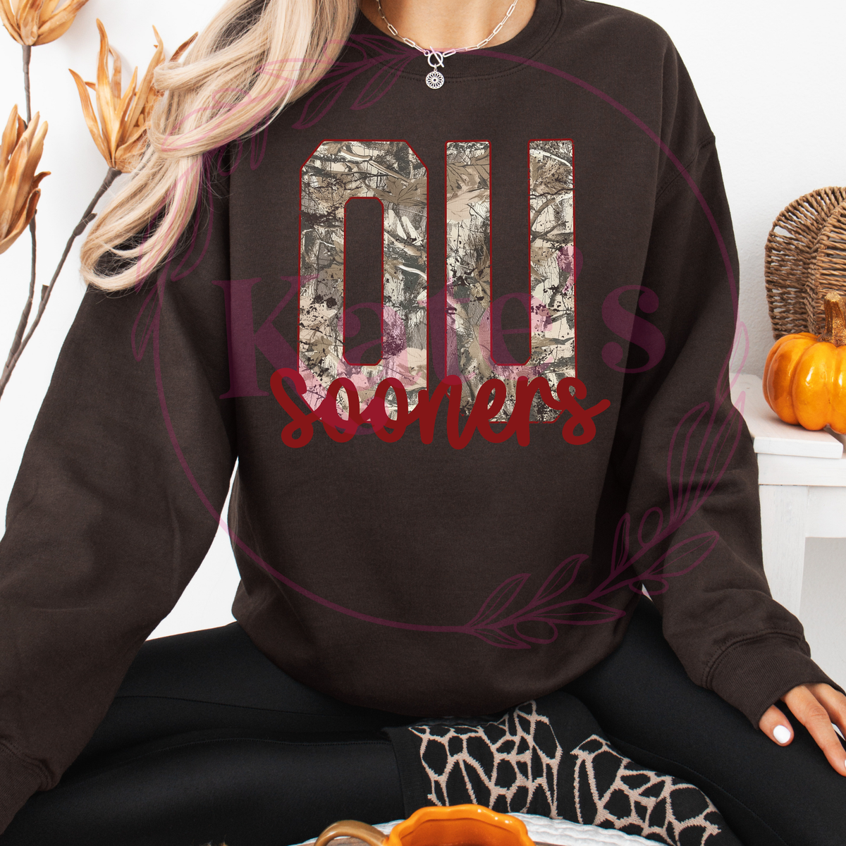 Camo Sooners Shirt