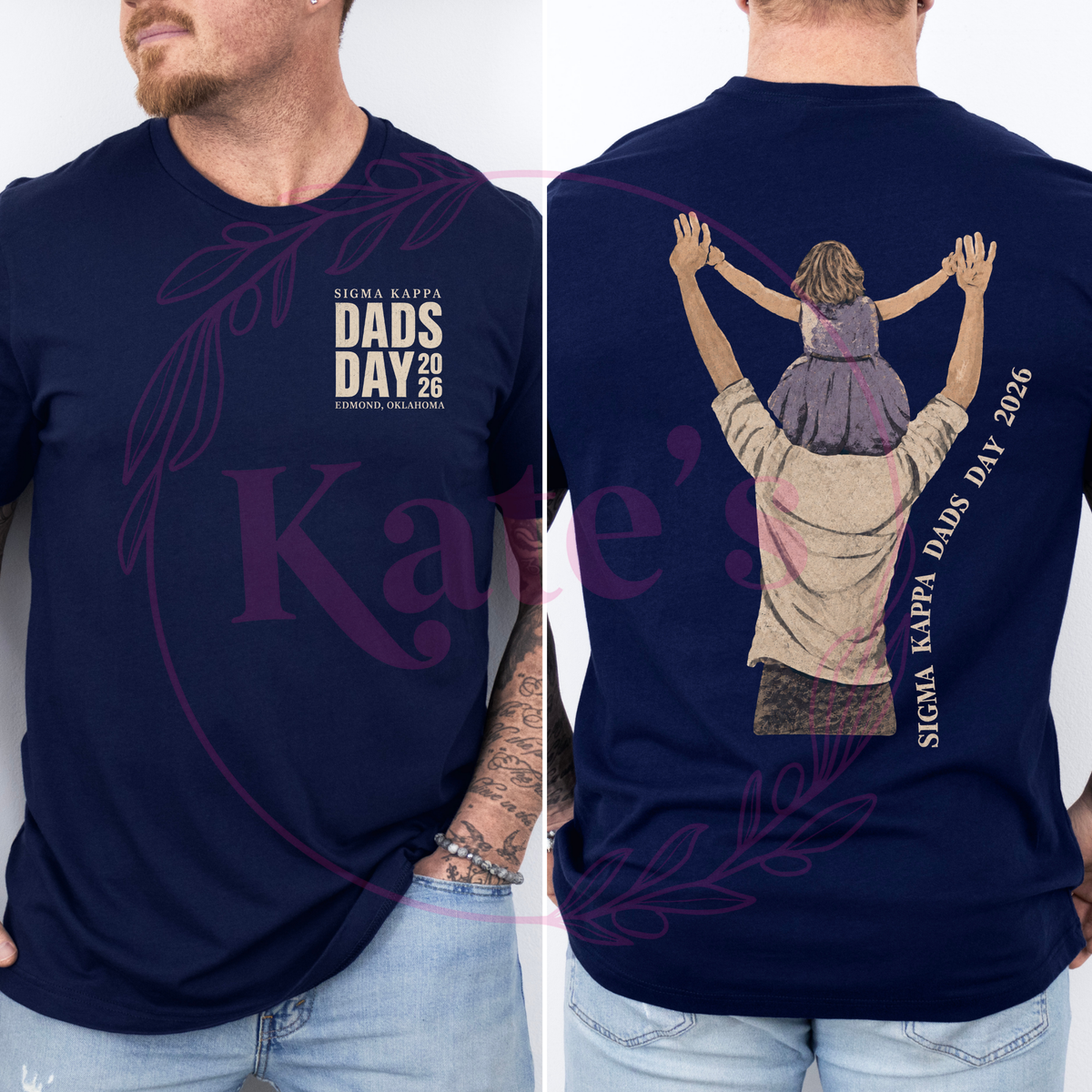 Sigma Kappa Dads Day Shirts