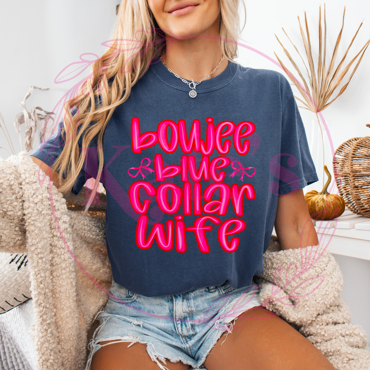 Boujee Blue Collar Wife Tee