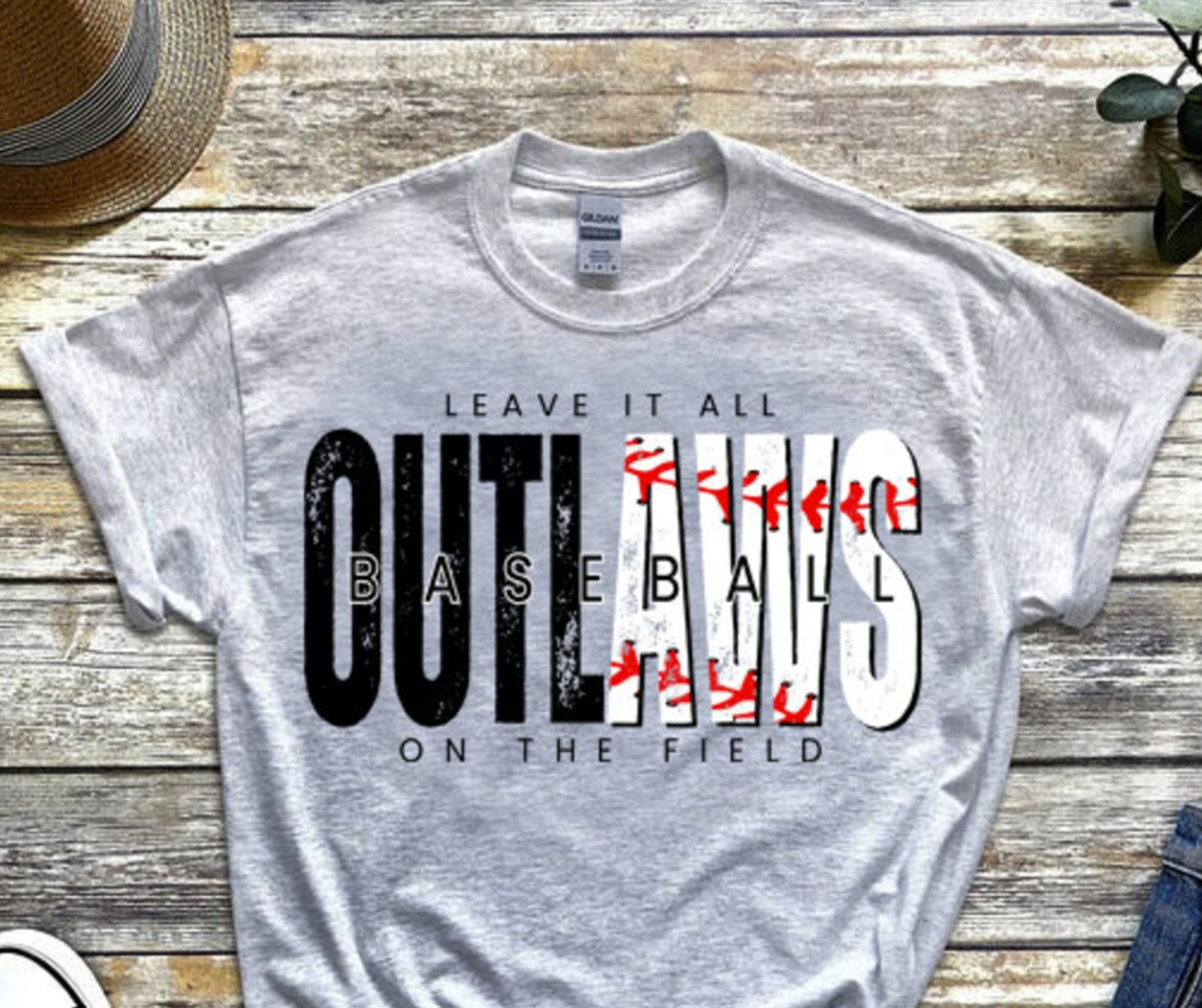 Outlaws Baseball T-Shirt