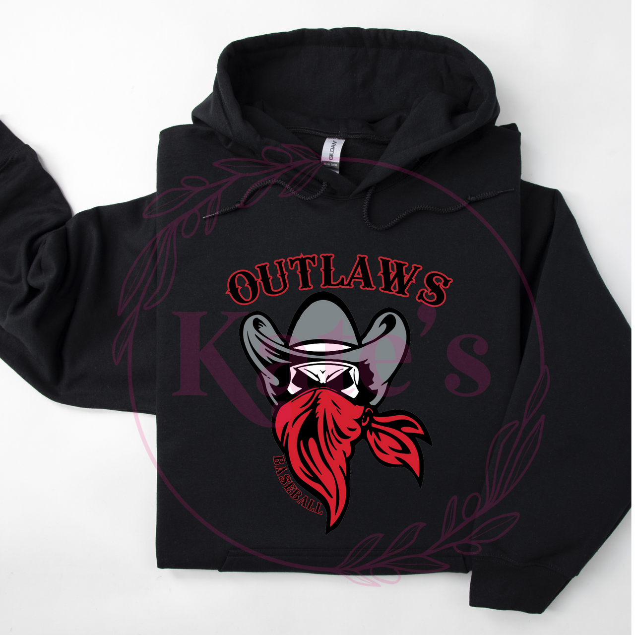Outlaws Baseball Hoodie