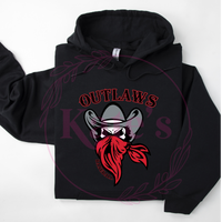Outlaws Baseball Hoodie