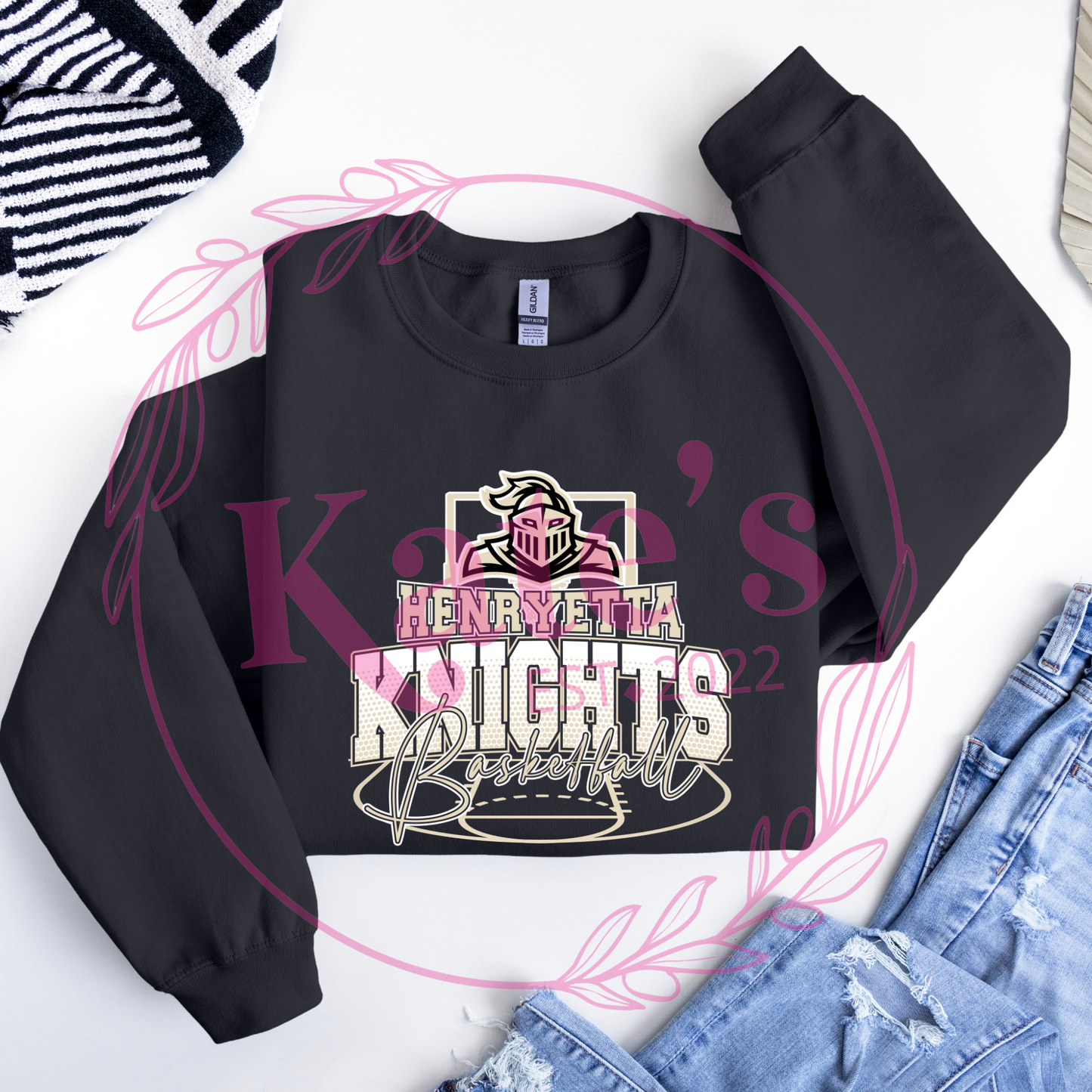 Henryetta Knights Basketball Fundraiser Shirts