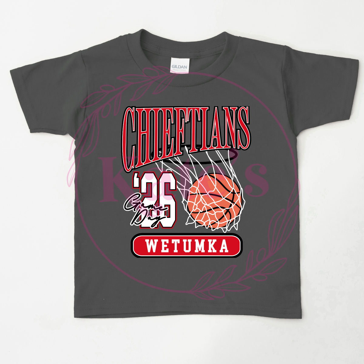 Custom Basketball Swoosh *OCT SALE*