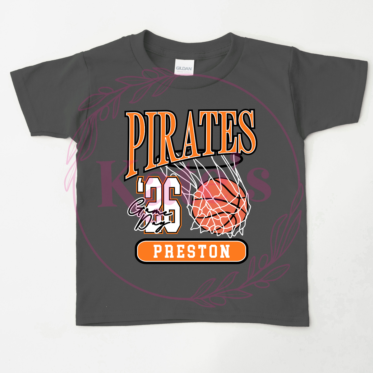 Custom Basketball Swoosh *OCT SALE*