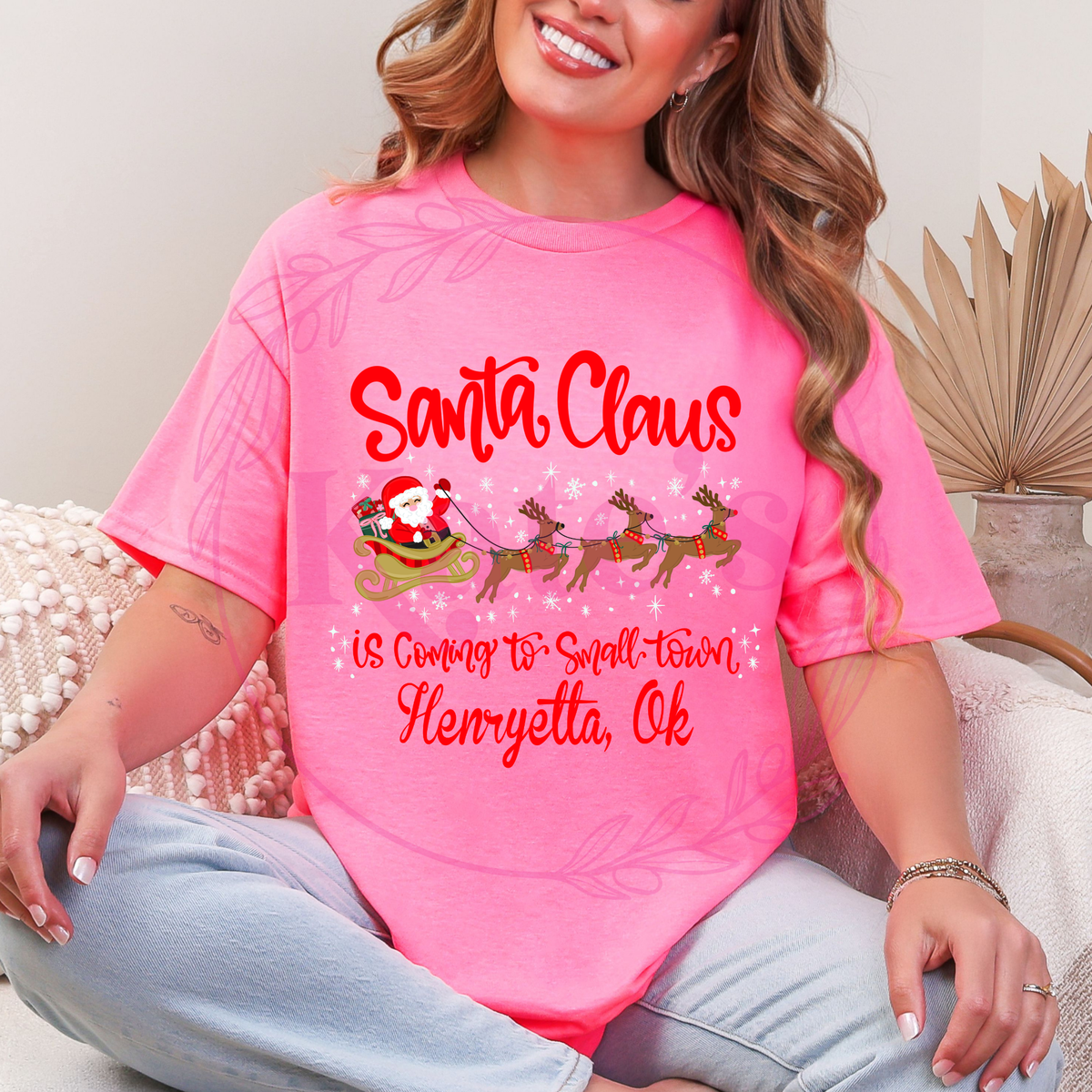 Santa Claus is Coming To Small Town *OCT SALE*