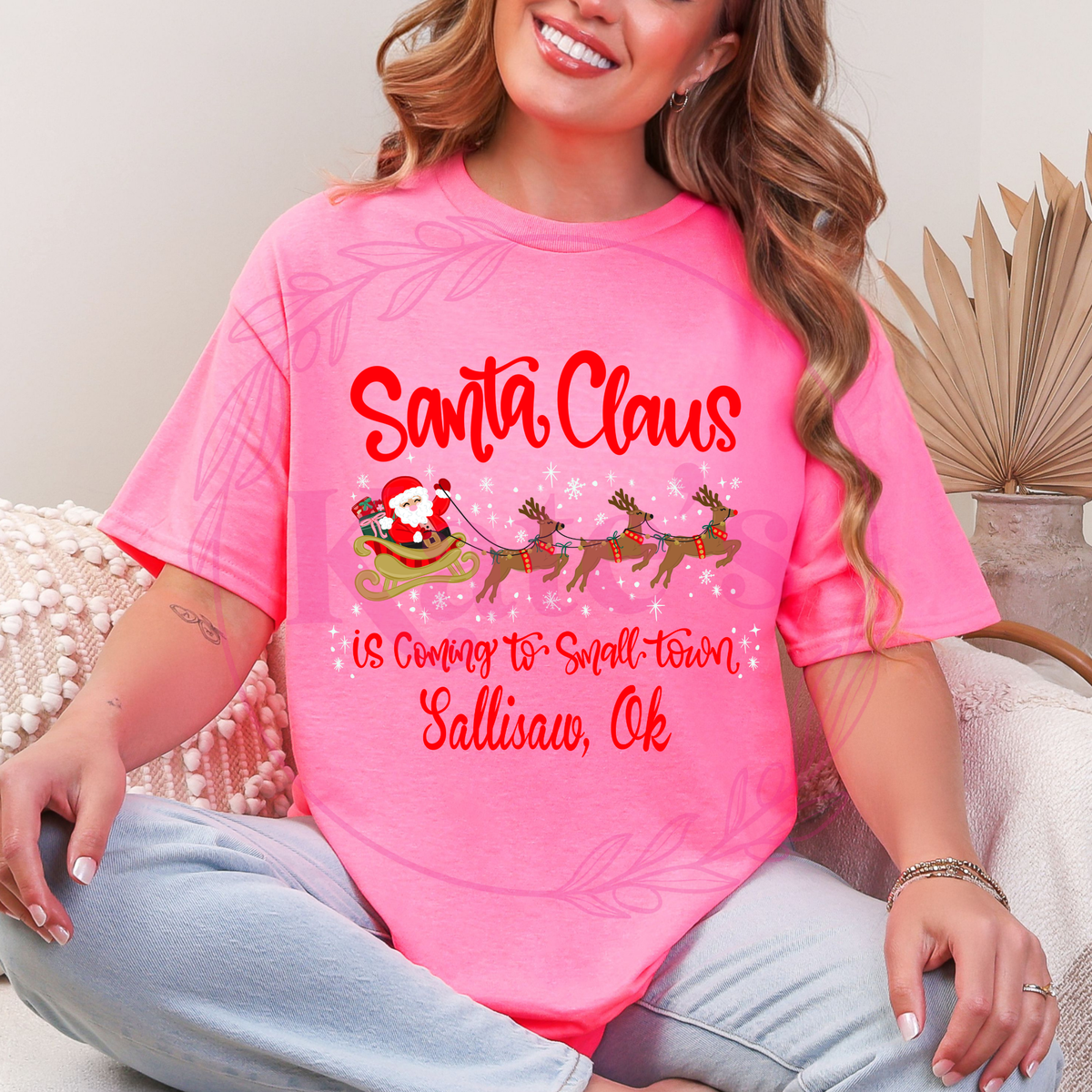 Santa Claus is Coming To Small Town *OCT SALE*