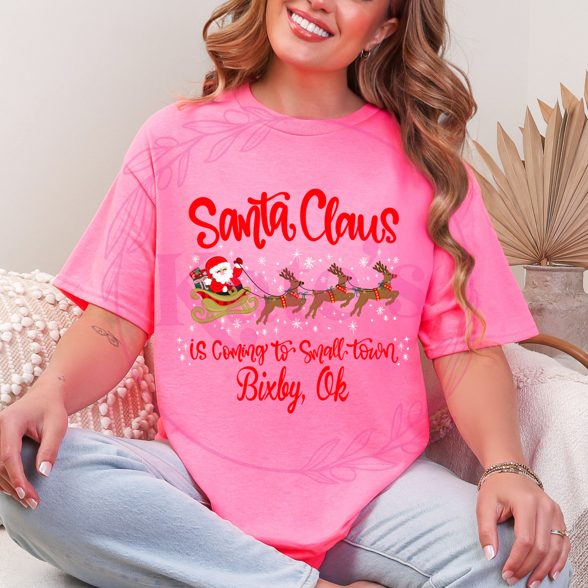 Santa Claus is Coming To Small Town *OCT SALE*