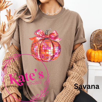 Pink Disco Pumpkin Shirt