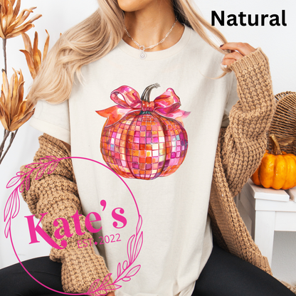 Pink Disco Pumpkin Shirt