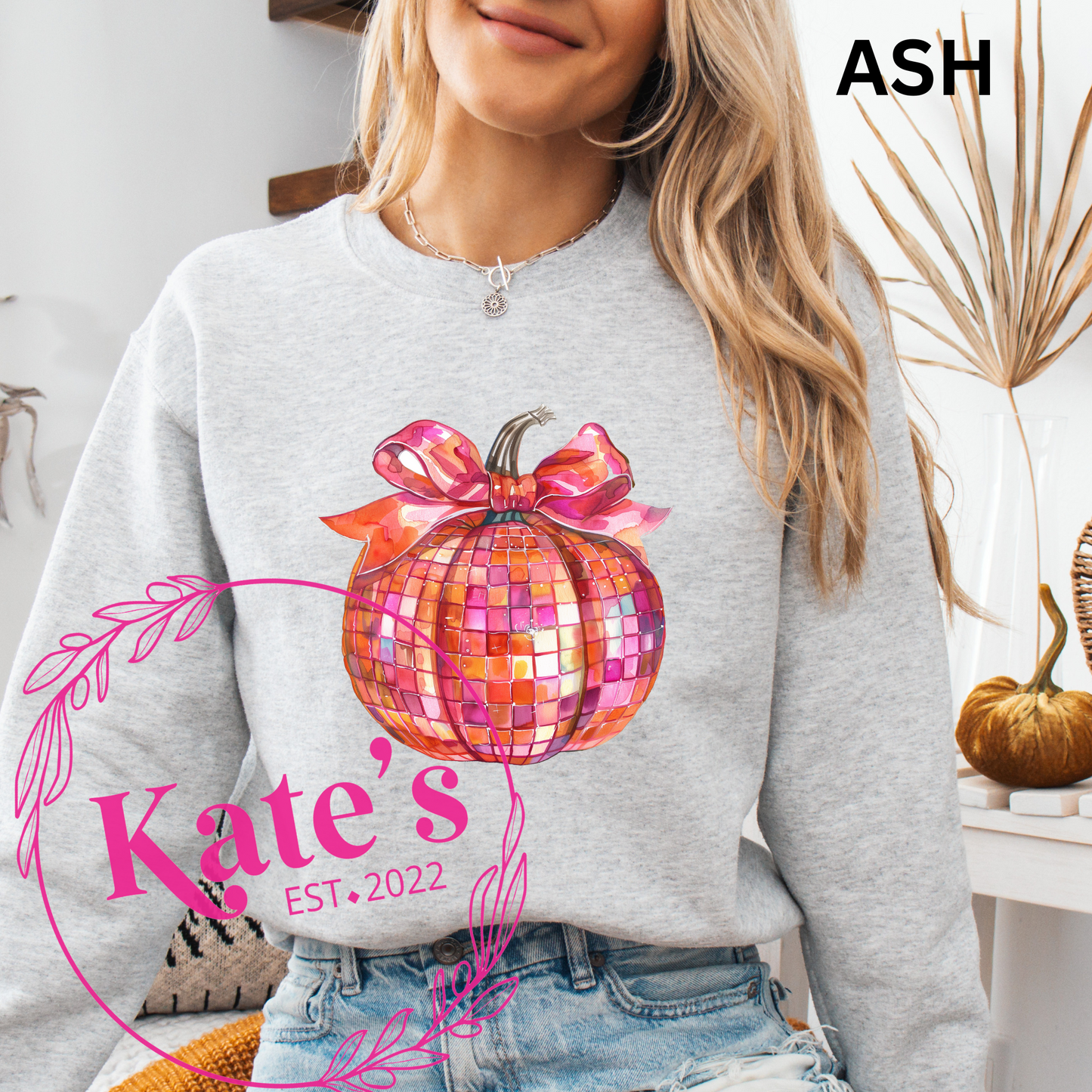 Pink Disco Pumpkin Shirt