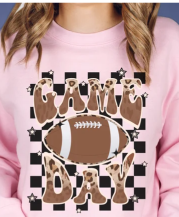 Checkered Game Day T-Shirt