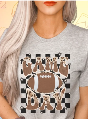 Checkered Game Day T-Shirt