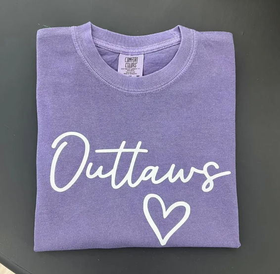 Outlaws w/ a Heart T-shirt