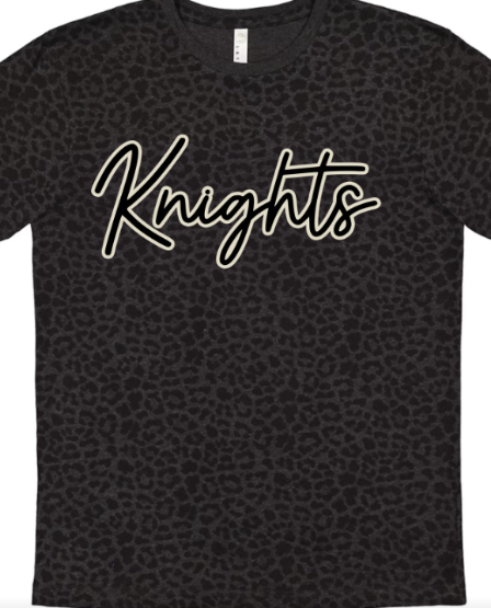 Leopard School Spirit T-Shirt