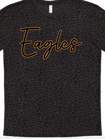 Leopard School Spirit T-Shirt