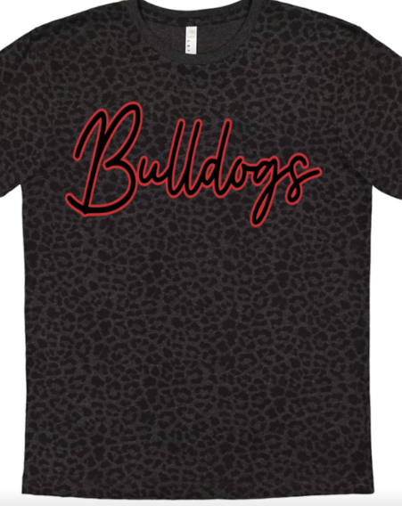 Leopard School Spirit T-Shirt