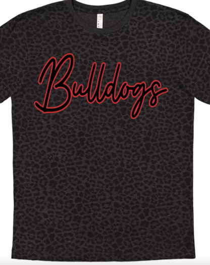 Leopard School Spirit T-Shirt