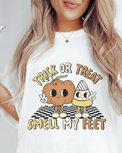 Trick or Treat Smell my Feet T-shirt