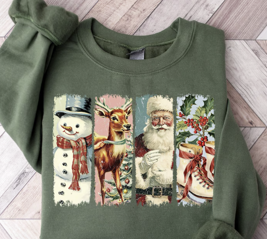 Vintage Christmas Sweatshirt