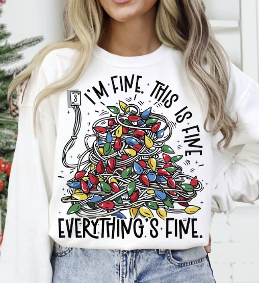 I'm Fine, This is Fine Sweatshirt