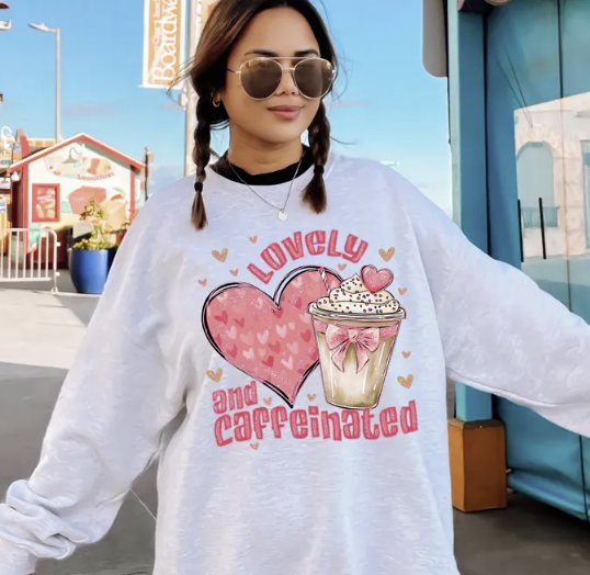 Lovely and Caffeinated Shirt