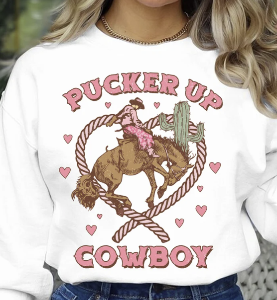 Pucker Up Cowboy Shirt