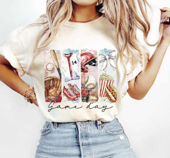 Baseball Brushstroke Shirt