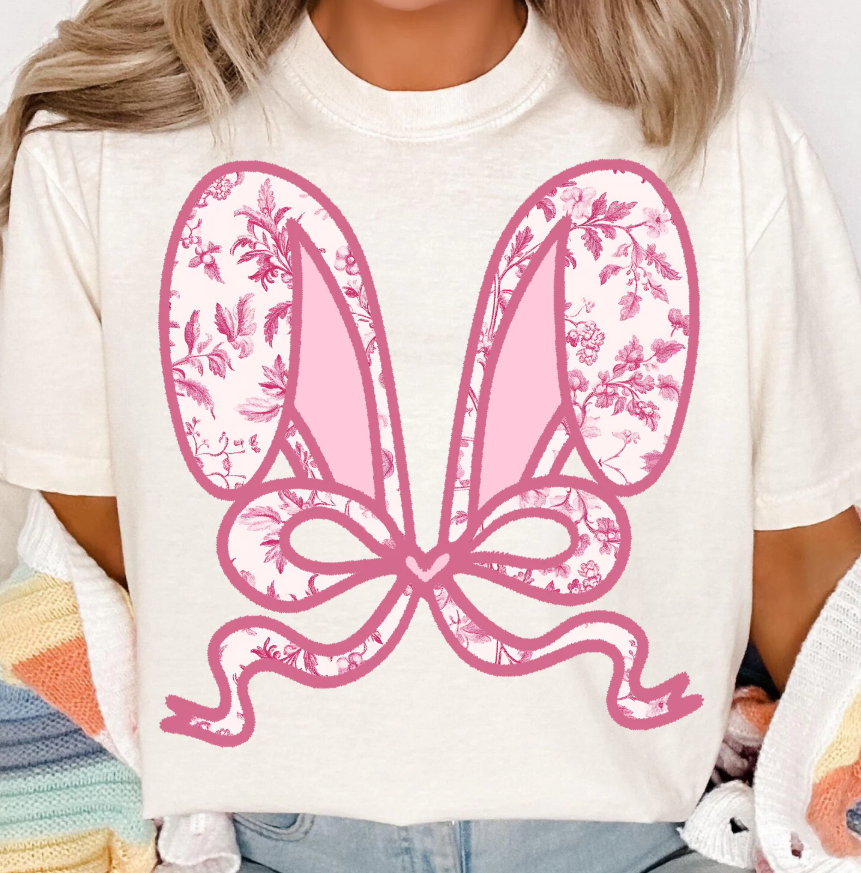 Coquette Bunny Ears Shirt