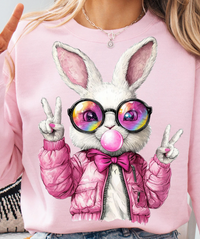 Bunny Blowing Gum Shirt