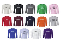 Light Blue Safari Monogram Youth Shirt