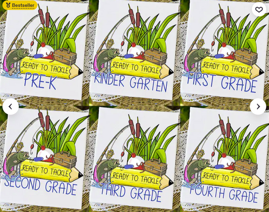Ready to Tackle Grade Level T-Shirt *Back to School Sale 2026*