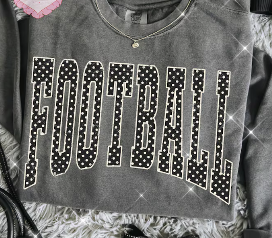 Polka Dot Football *Back to School Sale 2026*
